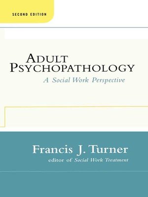 cover image of Adult Psychopathology
